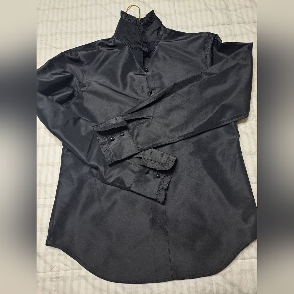 Ralph Lauren Silk Taffeta Blouse